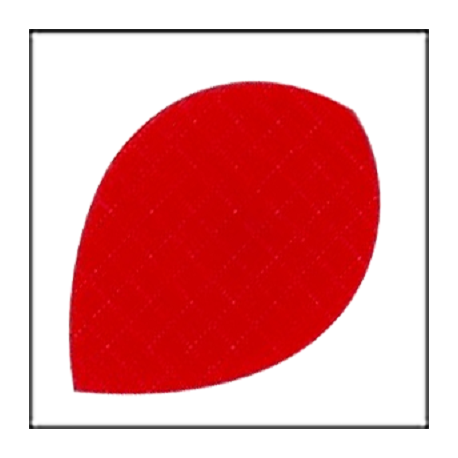 Oval roja