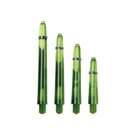 Cañas nylon verde cristal 27mm
